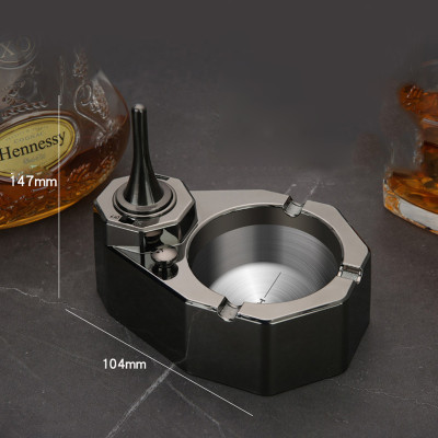 Vỏ Hột Quẹt Bật Lửa Xăng ZC006 Kiêm Gạt Tàn - Nhiều Màu