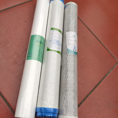 Bộ 3 lõi lọc thô 20 inch số 1 2 3, Lõi lọc công nghiệp dùng cho máy lọc nước R.O