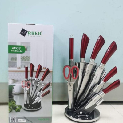 Bộ dao  cao cấp Arber 8 món model ABSCR14-9