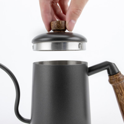 Ấm Cổ Ngỗng Rót Nước Pha Cà Phê Thương Hiệu L-Beans SD-600 - Chất Liệu Inox 304 - Hàng Chính Hãng