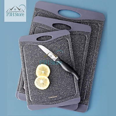 Thớt nhựa kháng khuẩn Lock&Lock Black Marble 3 size CKD006 CKD007 CKD008 CKD009S2- Màu đen