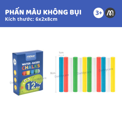 Phấn Viết Bảng Mideer Cho Bé Không Bụi, Đồ Dùng Học Tập