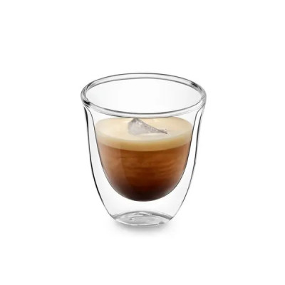 [Hàng chính hãng] Bộ 2 ly thủy tinh espresso DeLonghi (90ml)