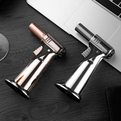 Vỏ Hột Quẹt Bật Lửa Khò 1 Tia Jobon ZB 501 Để Bàn Sang Trọng Lửa Khò Mạnh Mẽ - Dùng Gas Cao Cấp