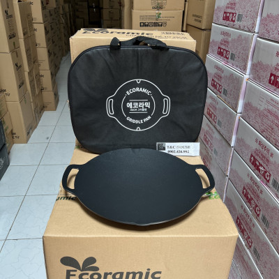 Chảo Đá Nướng Chống Dính Đáy Từ Cao Cấp Ecoramic Size 32x29cm Size 36cm