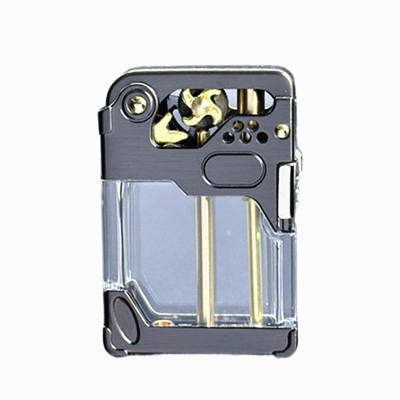 Vỏ Hột Quẹt Bật Lửa Xăng Đá Zorro Z833-2 Thiết Kế Lộ Thiên Nhìn Rõ Lượng Xăng Đánh Lửa Tự Động