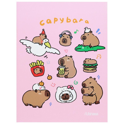 Tập Học Sinh Capybara - 4 Ôly - 96 Trang 100gsm - The Sun (Mẫu Màu Giao Ngẫu Nhiên)