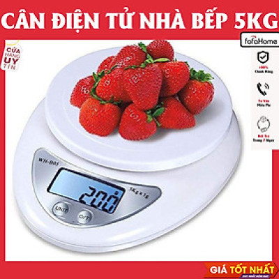 Cân Tiểu Ly Điện Tử Nhà Bếp Mini Định Lượng Từ 1gram Đến 5kg Làm Bánh Cân Thực Phẩm
