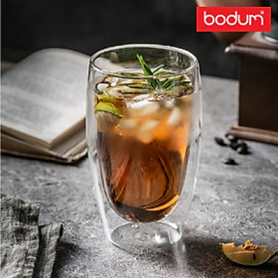 Bộ 2 cốc thủy tinh 2 lớp Bodum Pavina dung tích 450ml 4560-10