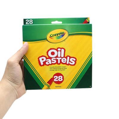 Hộp Bút Sáp Dầu 28 Màu - Oil Pastel - Crayola 524628