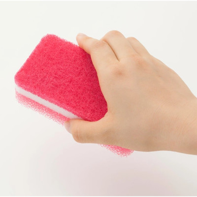 Combo 02 Mút rửa chén bát, xoong chảo chuyên dụng dùng cho nhà bếp Ohe Hyper Bio hàng nội địa Nhật Bản (Made in Japan)