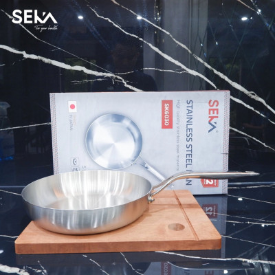 Chảo Cạn Lòng Inox SEKA SK6030 - Hàng Chính Hãng