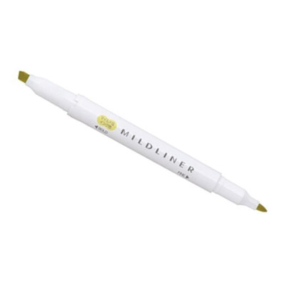 Viết Lông Dầu Dạ Quang Zebra Mildliner-MGO Fine Bold Mild Gold