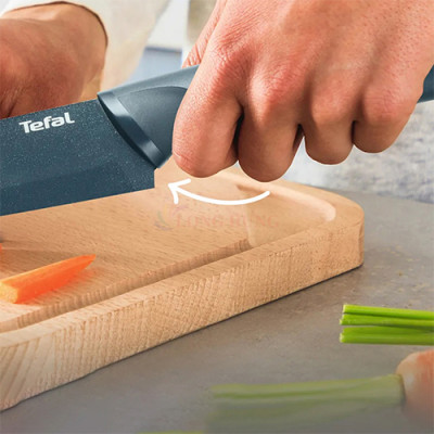 Dao thái thịt Titanium Tefal Fresh Kitchen 20cm K1221205 - Hàng chính hãng