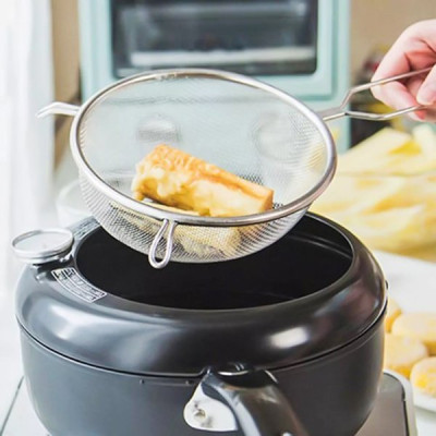 Combo 02 vợt inox trần bún, phở dùng cho quán ăn, nhà hàng  Echo Ø15cm - Hàng nhập khẩu Nhật Bản