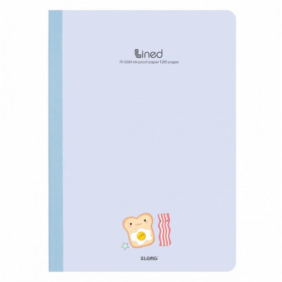 Vở kẻ ngang may dán gáy A4 200 trang 70/76; MS: 850