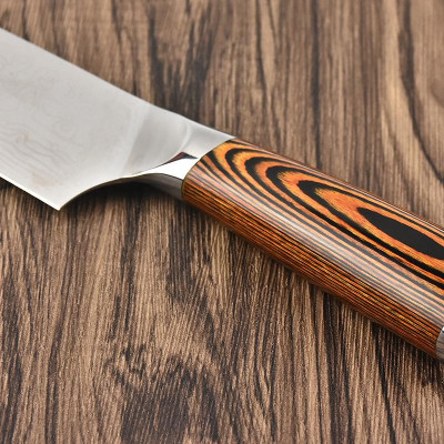 DAO - BỘ 3 DAO BẾP NHẬT BẢN THÉP DAMASCUS MÃ A5 DT2 nt topcomshop vn