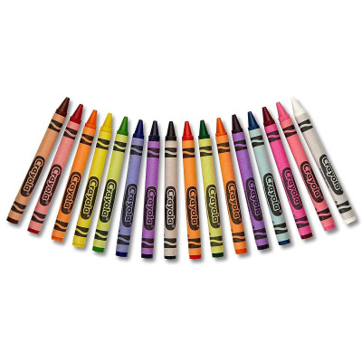 Hộp 16 Bút Sáp Màu Crayon - Crayola 523016