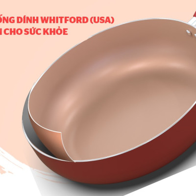 CHẢO SUNHOUSE CHỐNG DÍNH ĐÁY TỪ 26CM SWP26MA - Hàng chính hãng