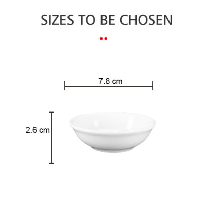 Đĩa hến - Đĩa đựng nước chấm sứ Long Phương