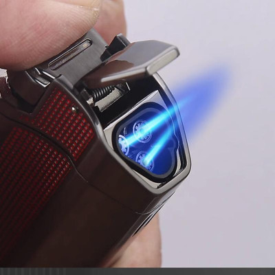 Vỏ Hột Quẹt Bật Lửa Gas Jobon BCZ-795 Khò 3 Tia Cực Mạnh - Nhiều Màu (KHÔNG SẴN GAS)