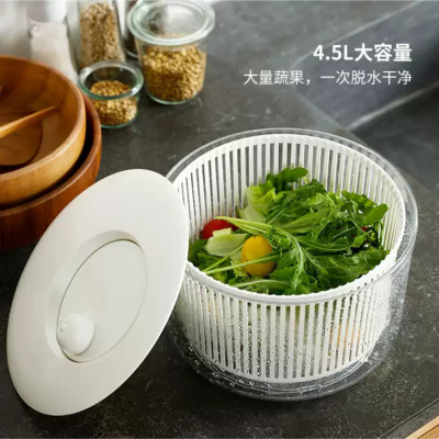 Dụng cụ quay rau 360º Yamaken Kogyo Smart Bowl - Hàng nội địa Nhật Bản, nhập khẩu chính hãng (#Made in Japan)
