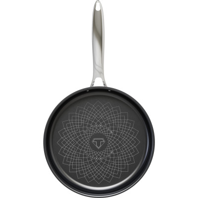 Chảo Inox 3 lớp Ultra Titanium Sunhouse STI22M - Hàng Chính Hãng