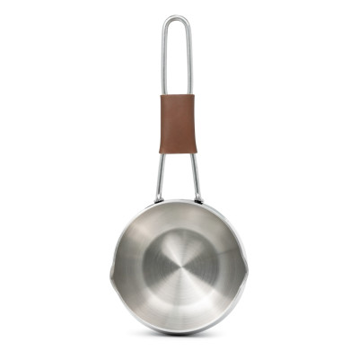 Quánh Inox 3 lớp đúc liền khối miệng rót Kalpen Baby Rinmer size 12cm