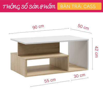 Bàn sảnh ra vào gỗ hiện đại SMLIFE Cass