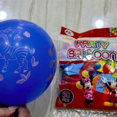 Bóng bay in các loại hình ngộ nghĩnh 50 quả