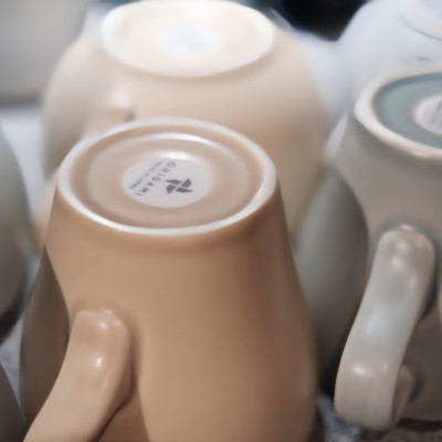 Ly sứ Origami Latte Cup 250ml uống trà cà phê