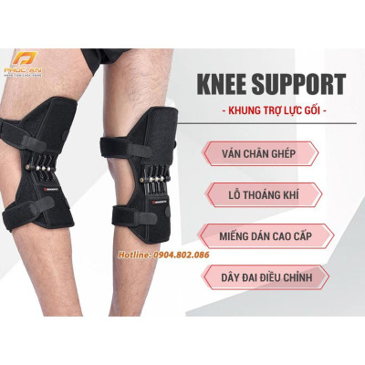Băng đeo trợ lực khớp gối, chuyên dùng cho thể thao, hỗ trợ hồi phục dây chằng