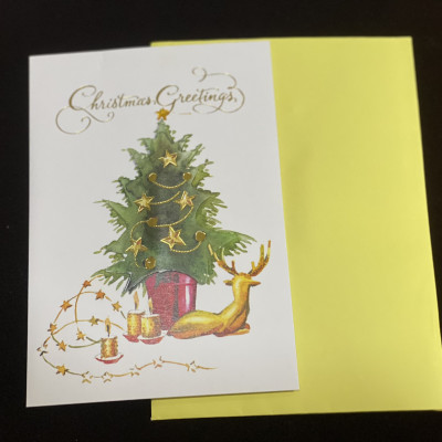 Combo 3 Thiệp Noel trang trí 3D size NA02