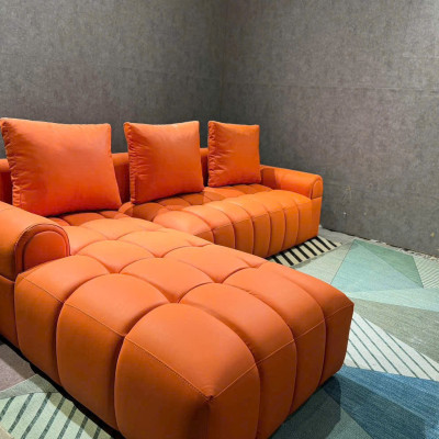 Sofa phòng khách Juno sofa Orange NK2025 KT 2m2 x 1m5