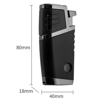 Vỏ Hột Quẹt Bật Lửa Gas Honest BCZ-754 Khò 2 Tia Cực Mạnh Kèm Đục - Nhiều Màu