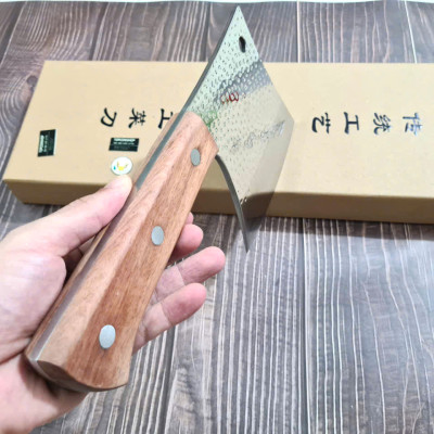 DAO - DAO BẾP NHẬT BẢN AZUCHI THÉP DAMASCUS MÃ A6 DT121 nt topcomshop vn