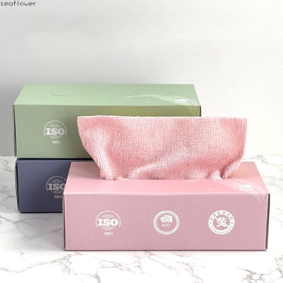 Hộp 20 Khăn Dạng Rút Tiện Lợi - Khăn Vải Lau Siêu Thấm,Đa Năng, Lau Bếp, Lau Bát Đĩa Tái Sử Dụng - HÀNG CHÍNH HÃNG MINIIN