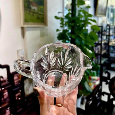 Cốc rót Pha lê Bohemia 200ml Hàng chính hãng