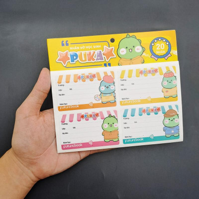 Nhãn Vở Học Sinh Puka - futurebook N145 (20 Nhãn)