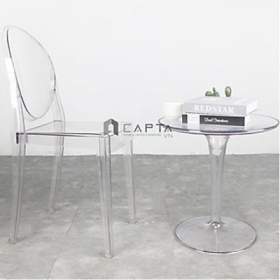 Bàn trà nhựa PC trong suốt nhập khẩu TS0954-05S Nội thất Capta.vn