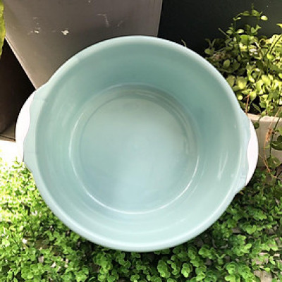 Chậu rửa hình tròn nhựa dày siêu bền có tay cầm. Chuyên phục vụ Sp Gia dụng, Khuôn làm bánh, Dụng cụ học Sinh, Nhà hàng,