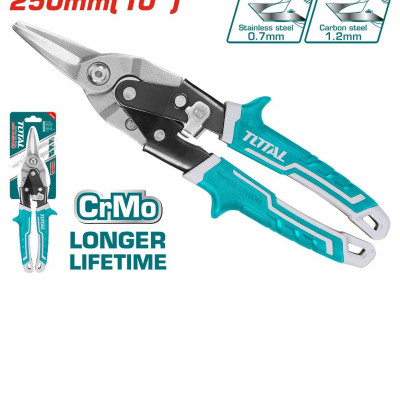 KÉO CẮT TÔN MỎ THẲNG 250MM TOTAL THTJ532106 - HÀNG CHÍNH HÃNG