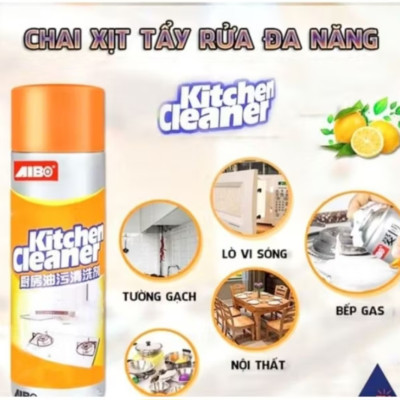 CHAI XỊT TẨY RỬA VỆ SINH LÀM SẠCH HẾT VẾT BẨN NHÀ BẾP CAO CẤP