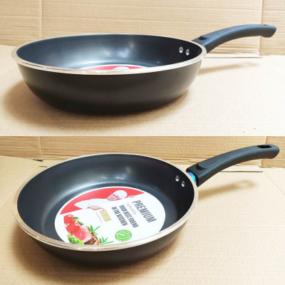 Chảo nhôm chống dính cao cấp đáy từ Full Induction Elmich Nero Premium 24cm