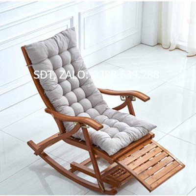 Ghế Bập Bênh Thư Giãn Kiểu Dáng Mới ( Tặng Kèm Nệm ) - Ghế Thư Giãn Bập Bênh Khung Chắc Chắn