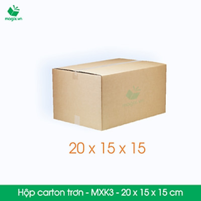 MXK3 - 20x15x15 cm - 60 Thùng hộp carton