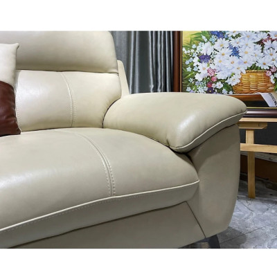 Sofa băng da bò Italy Tundo – SFCTB01 dài 2m2 - hàng cao cấp chuẩn da bò nhập khẩu Ý