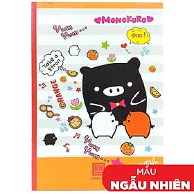 Vở Hồng Hà South Star Monkuro Boo 100 Trang Ô Ly Ngang (Mẫu Màu Giao Ngẫu Nhiên)