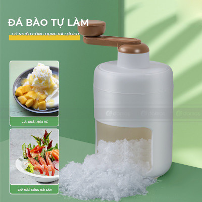 Dụng Cụ Bào Đá , Xay Đá Cầm Tay Mini Damas T555 - Hàng Chính Hãng