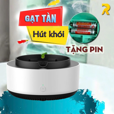 Gạt Tàn Không Khói Tự Động Loại Tốt: Khử Mùi, Lọc Không Khí Ion Âm Cực Hiệu Quả